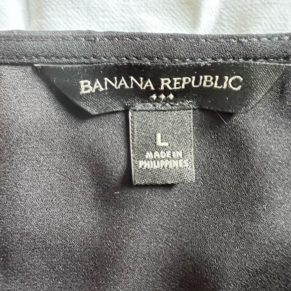 Banana Republic Black and Pink Camisole Top Size Large - Picture 8 of 8